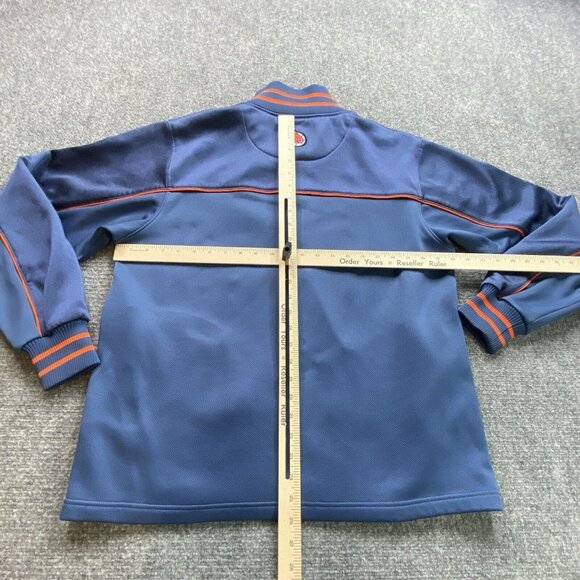 Charlotte Bobcats Jacket Men's S Blue NBA Exclusive Collection Zip Front Patches - Picture 8 of 16